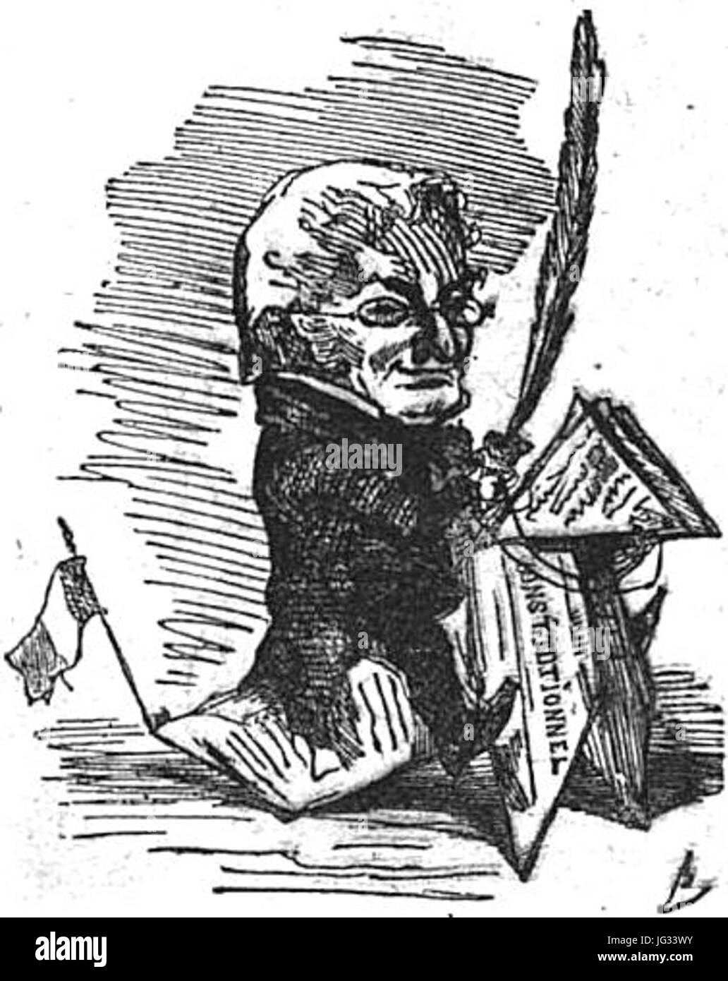 Le célèbre Bilboquet Banque D'Images