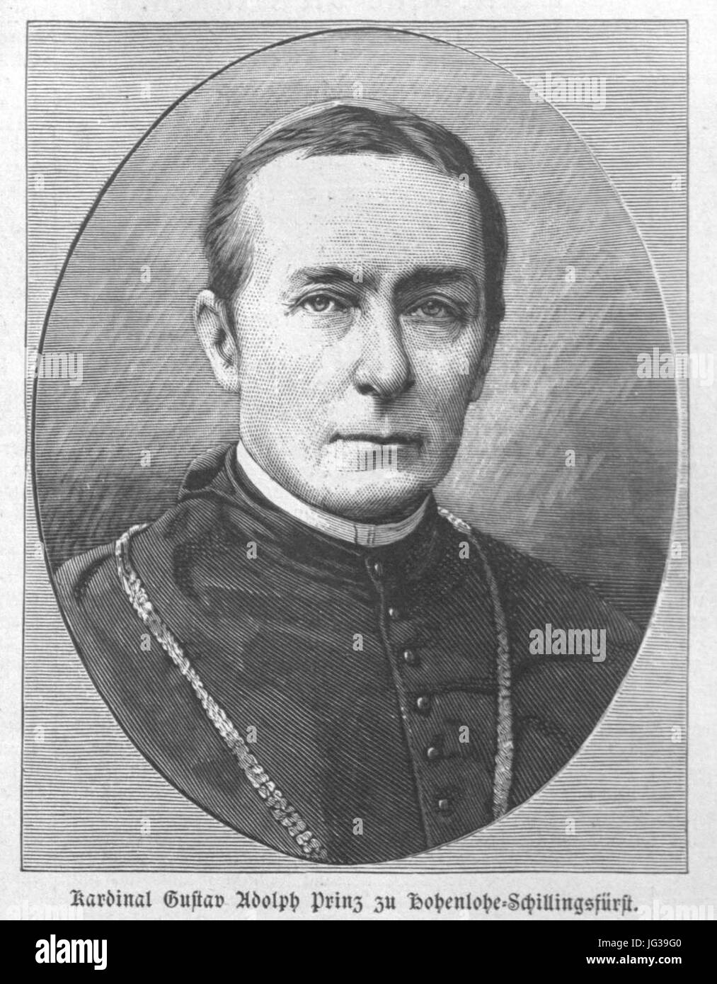 Gustav Adolf zu Hohenlohe-Schilingfürst Banque D'Images