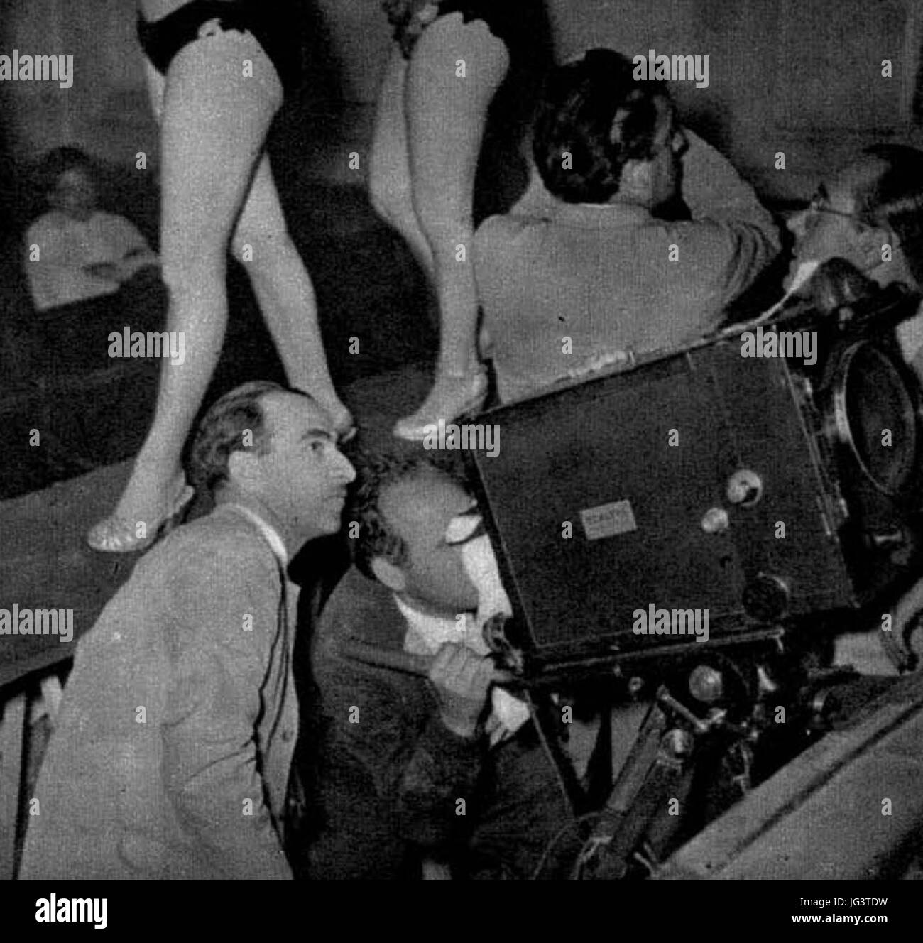 Luci varietà(1951)lattuada set Banque D'Images