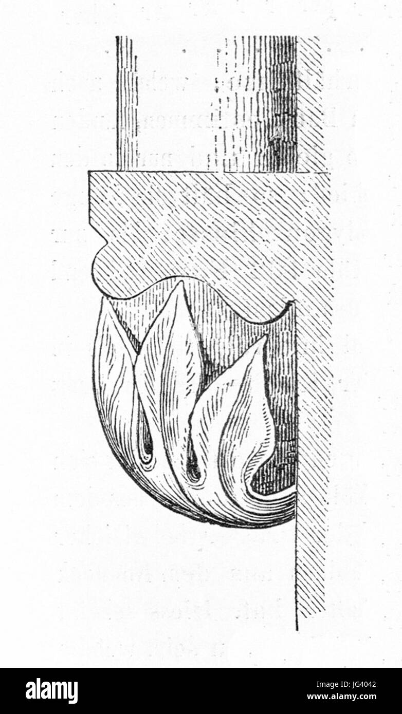 MZK 001 Nr 10 Charakteristik der Baudenkmale Böhmens - Fig. 24 Synagoge Prag - Alt- und Konsole 01 Neuschul Banque D'Images