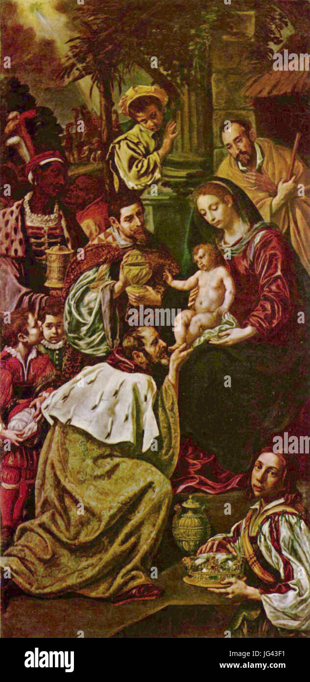 Luis Tristán de Escamilla 001 Banque D'Images