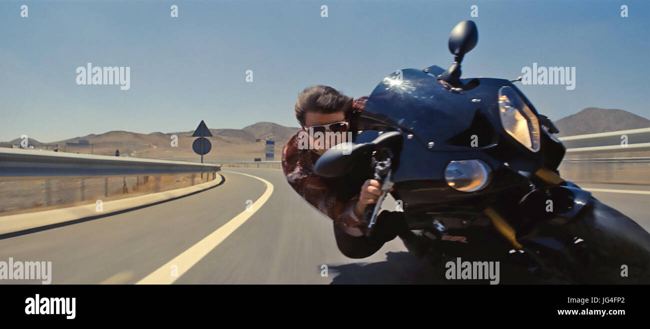 MISSION : IMPOSSIBLE - État voyou 2015 Paramount Pictures film avec Tom Cruise Banque D'Images