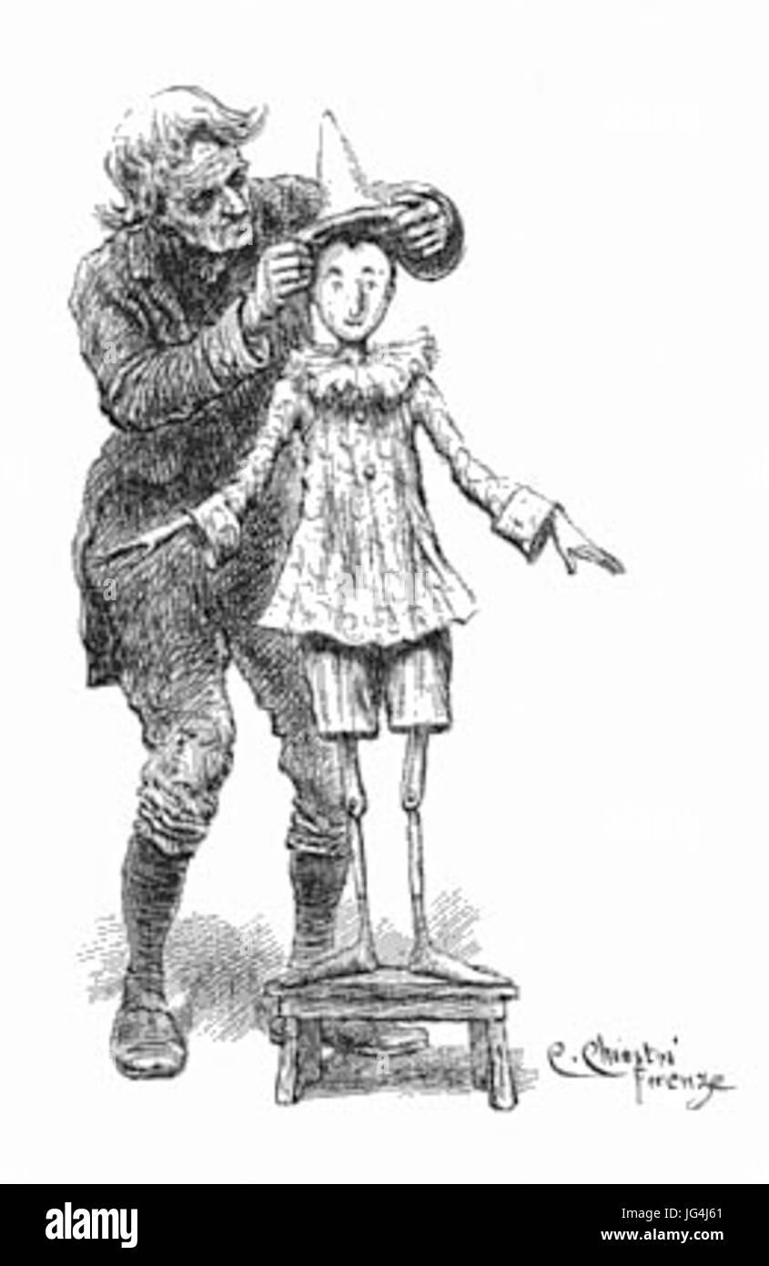 PinocchioChiostri10 Banque D'Images