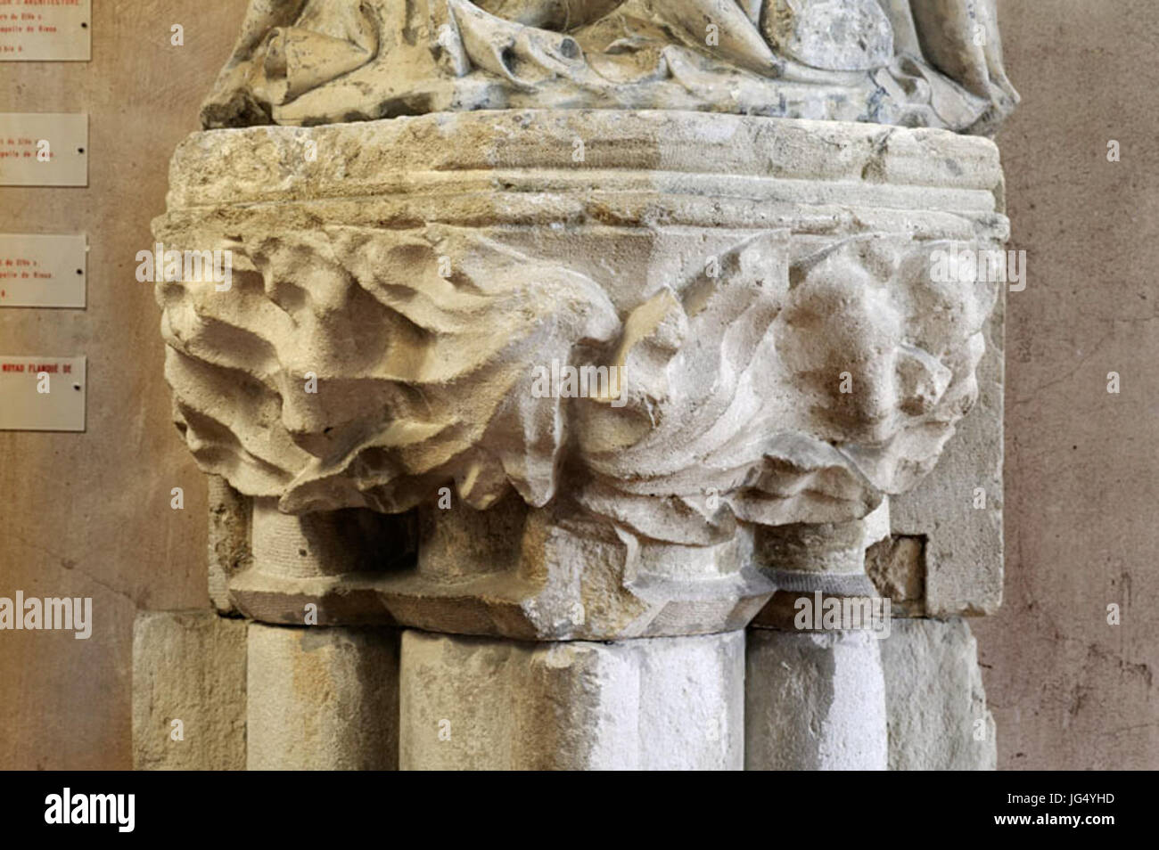 Maître de Rieux Chapiteau à deux feuilles 28D 1959 829 Banque D'Images