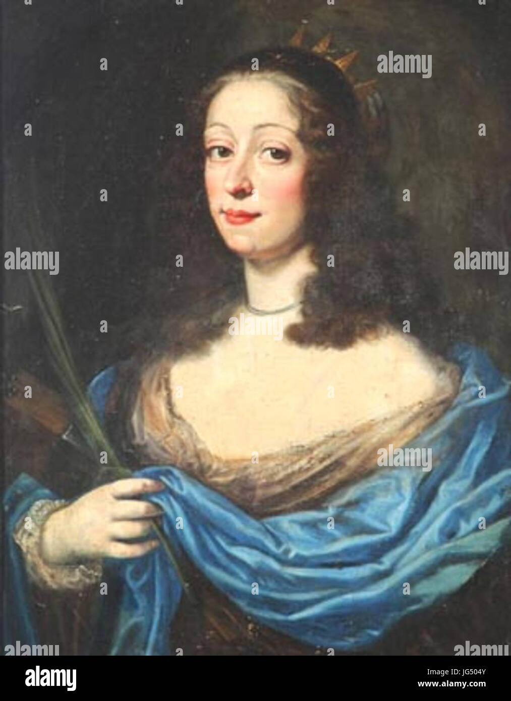 Portrait de Vittoria della Rovere, grande-duchesse de Toscane par Justus Sustermans Banque D'Images