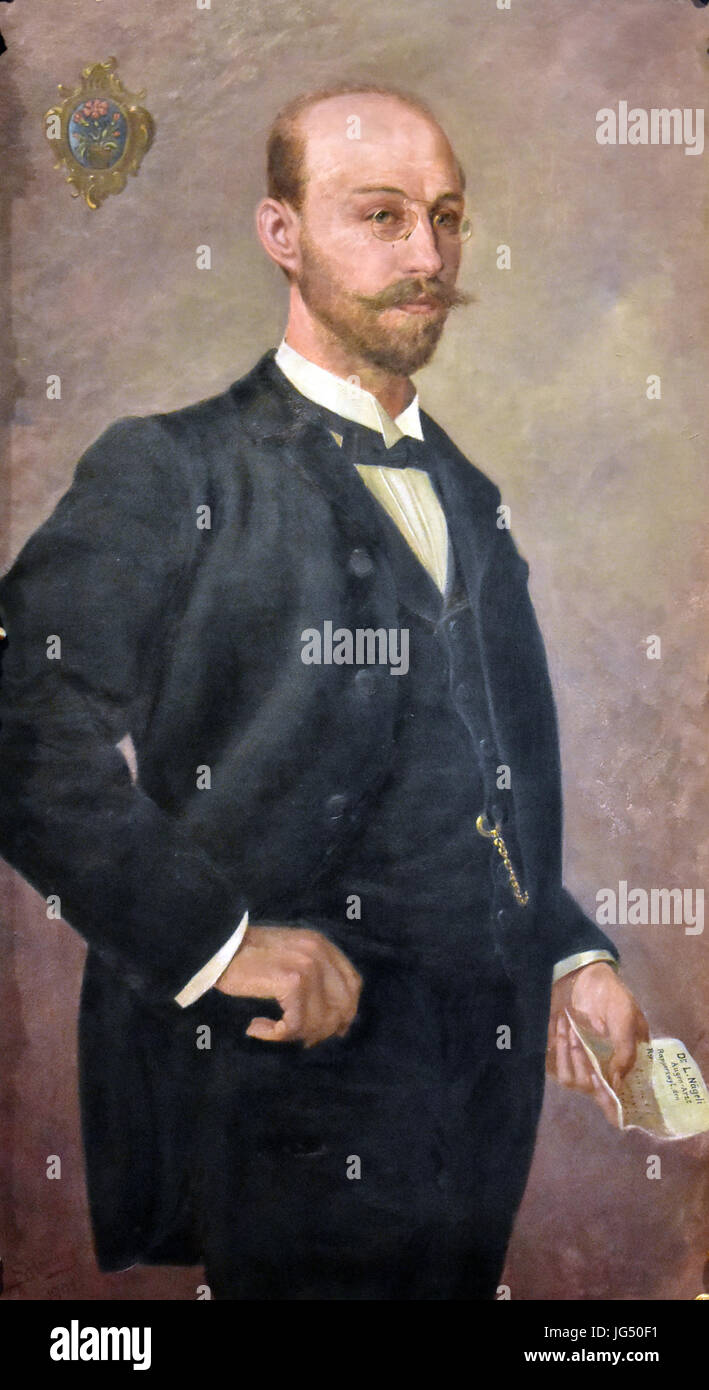 Louis Nägeli, Dr. med. Augenarzt, 1901, Öl auf Leinwand, Stephan Herweg (1855-1914) - 2015-11-07 49 Rapperswil Stadtmuseum-52 Banque D'Images