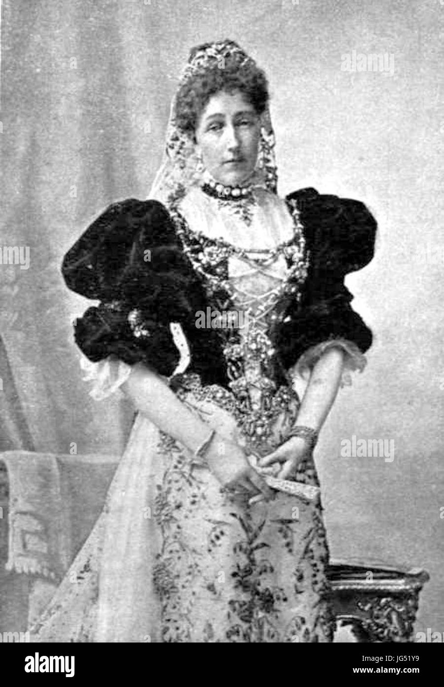 La Princesse Stéphanie de Belgique Koller u Banque D'Images