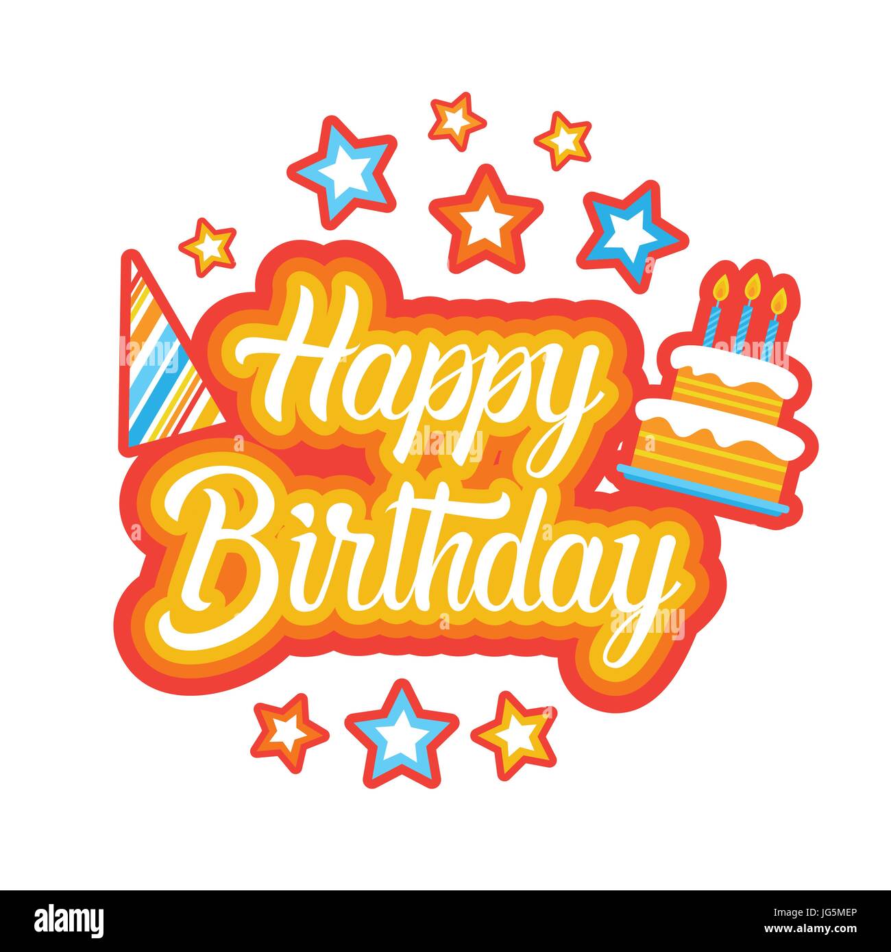 Joyeux Anniversaire Sticker Social Media Network Design Badges Message Image Vectorielle Stock Alamy Joyeux Anniversaire Sticker Social Media Network Design Badges Message Image Vectorielle Stock Alamy
