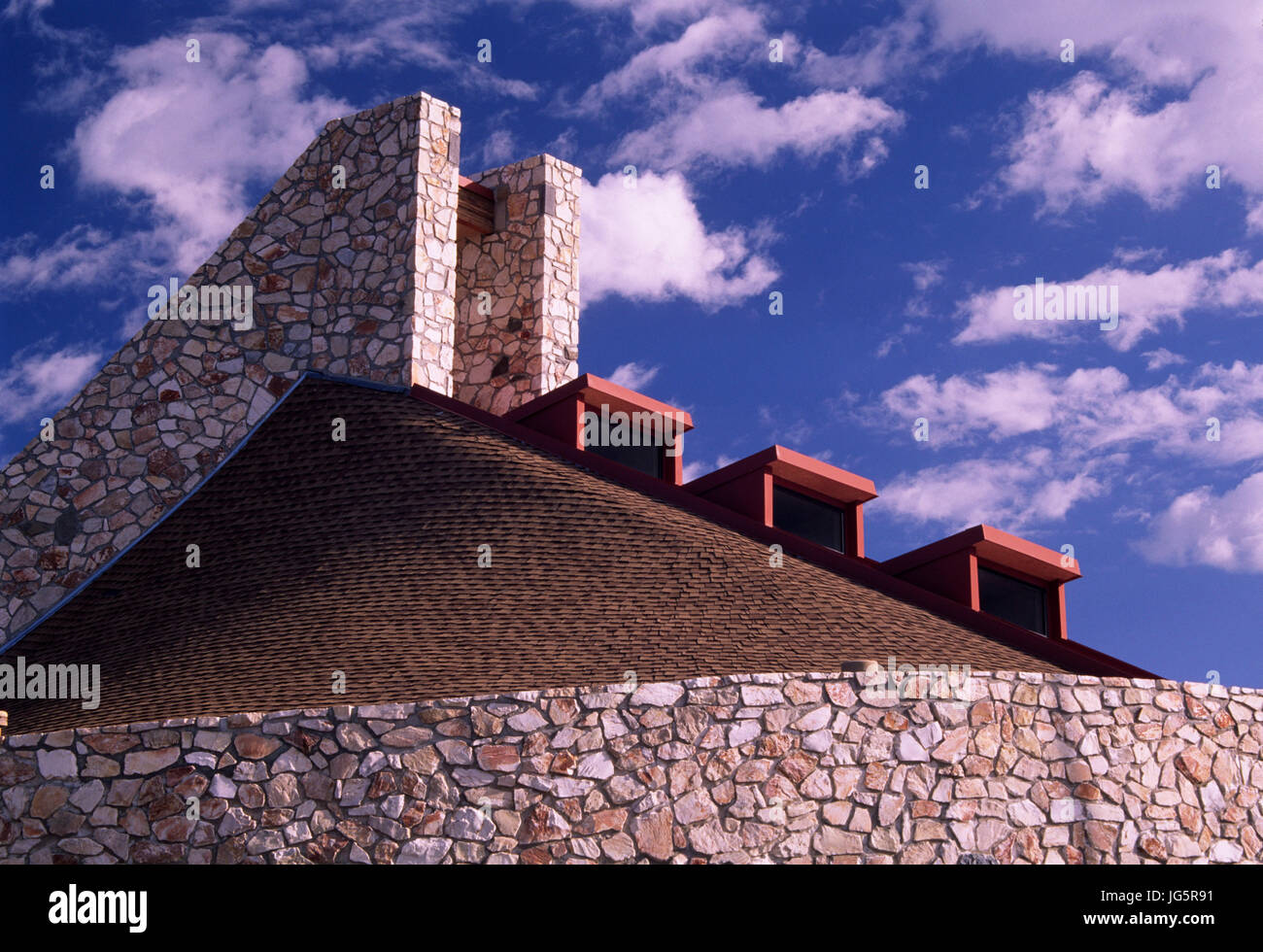 Pyramid Lake Scenic Byway Visitor Centre, Nixon, Nevada Banque D'Images