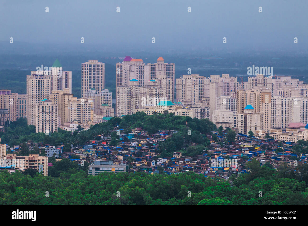 La ville de Mumbai, Thane Banque D'Images
