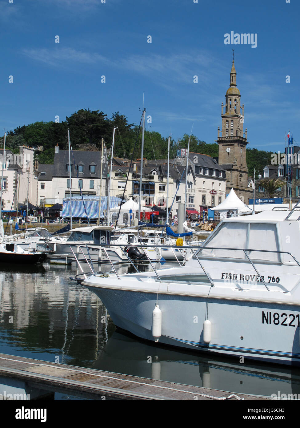 Binic port près de Saint-Brieuc, Côtes-d'Armor, Bretagne, Bretagne, France, Europe Banque D'Images