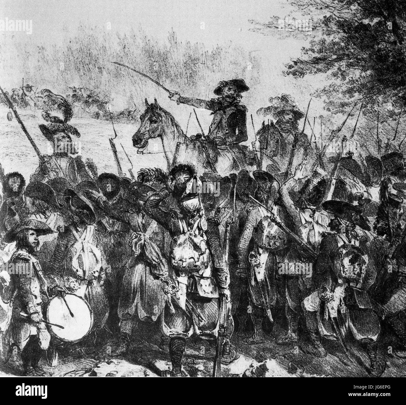 Républicains en Vendée Banque D'Images