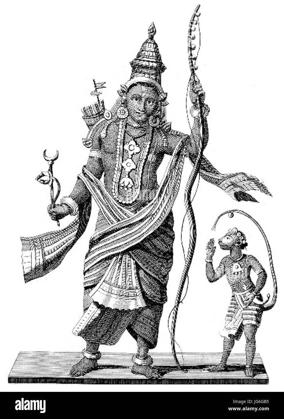 Rama-Sonnerat Banque D'Images