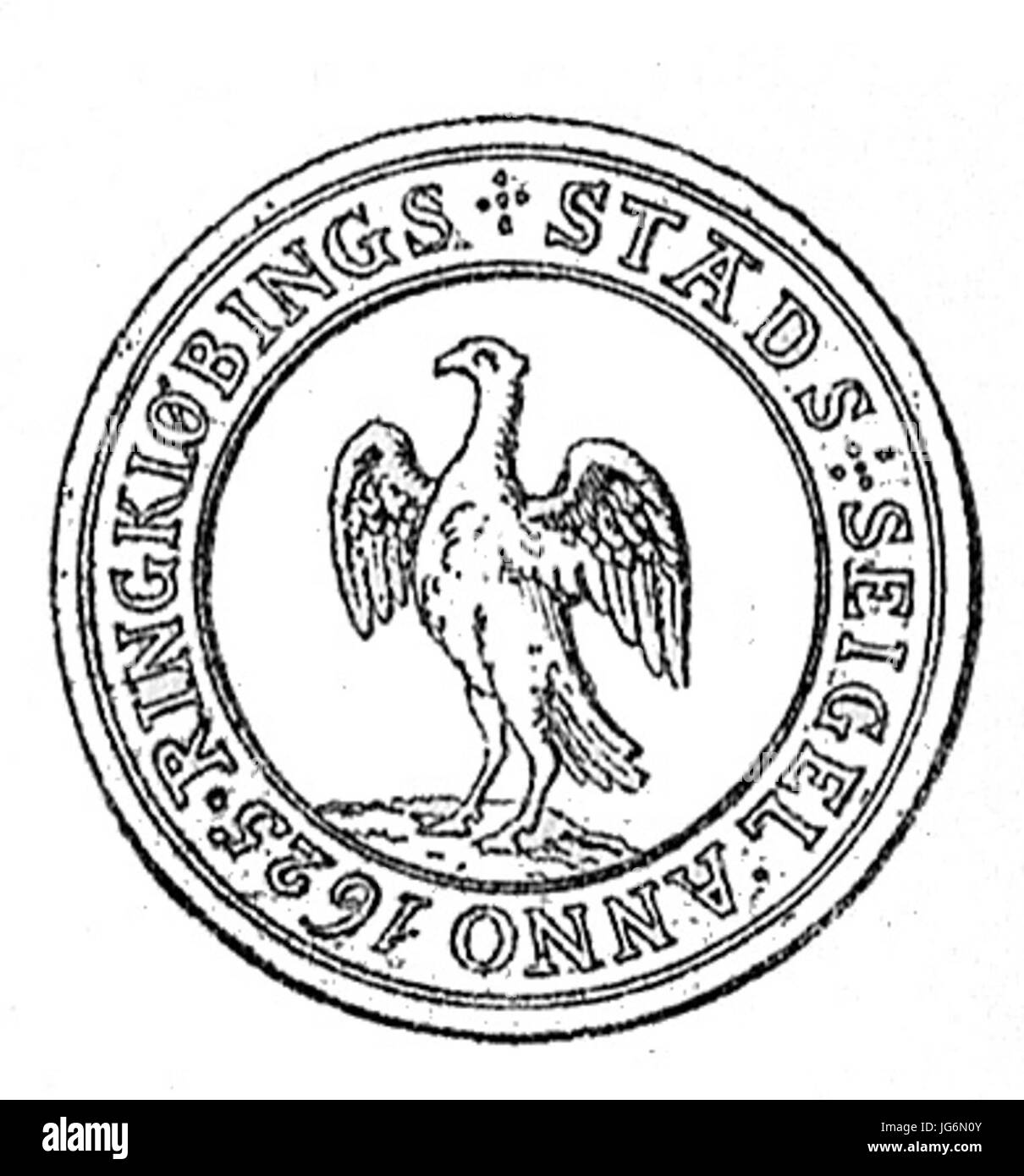 Ringkøbings segl Banque D'Images