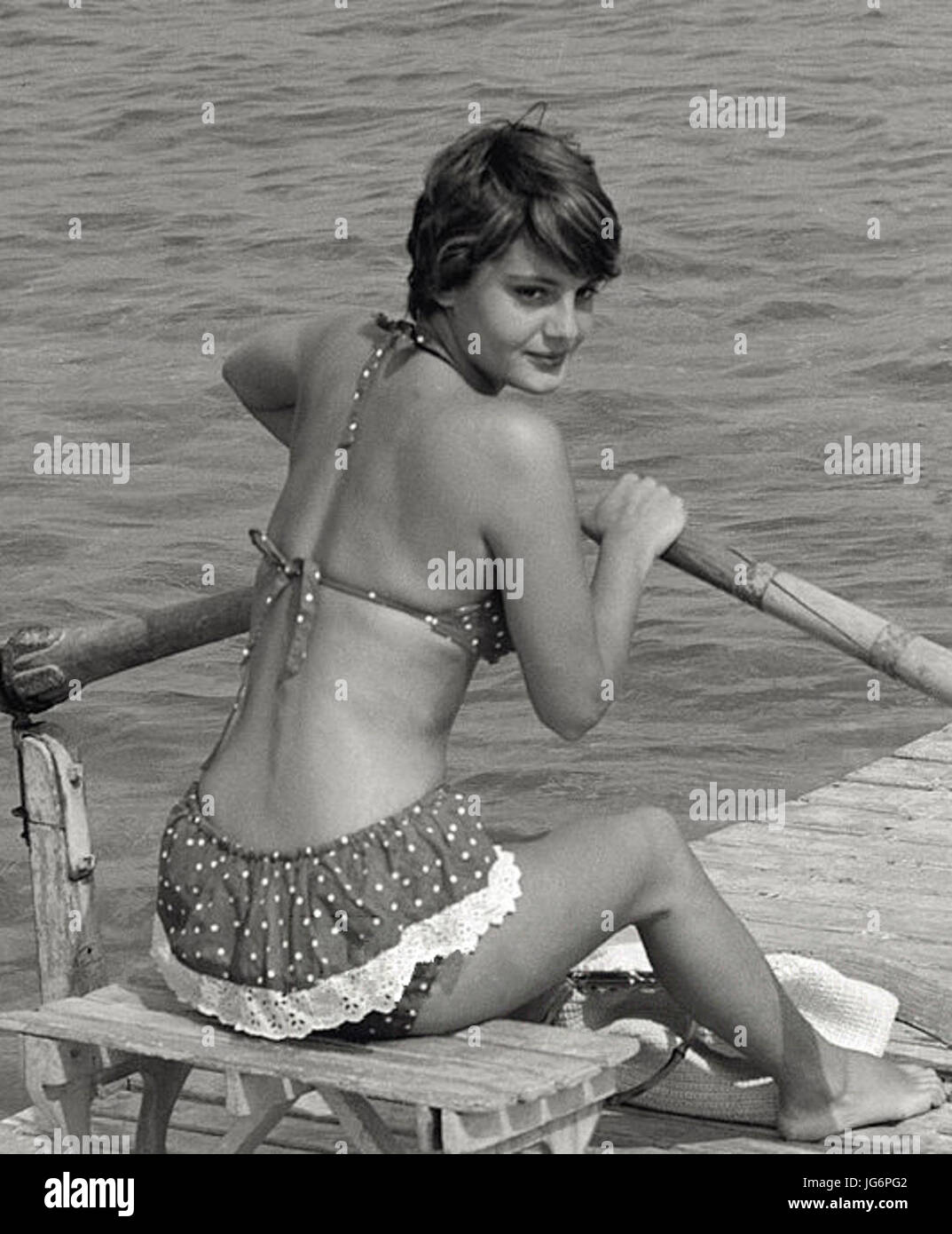 Rossana Podestà 1956c Banque D'Images