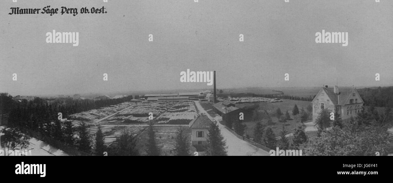 Säge façon Perg Banque D'Images