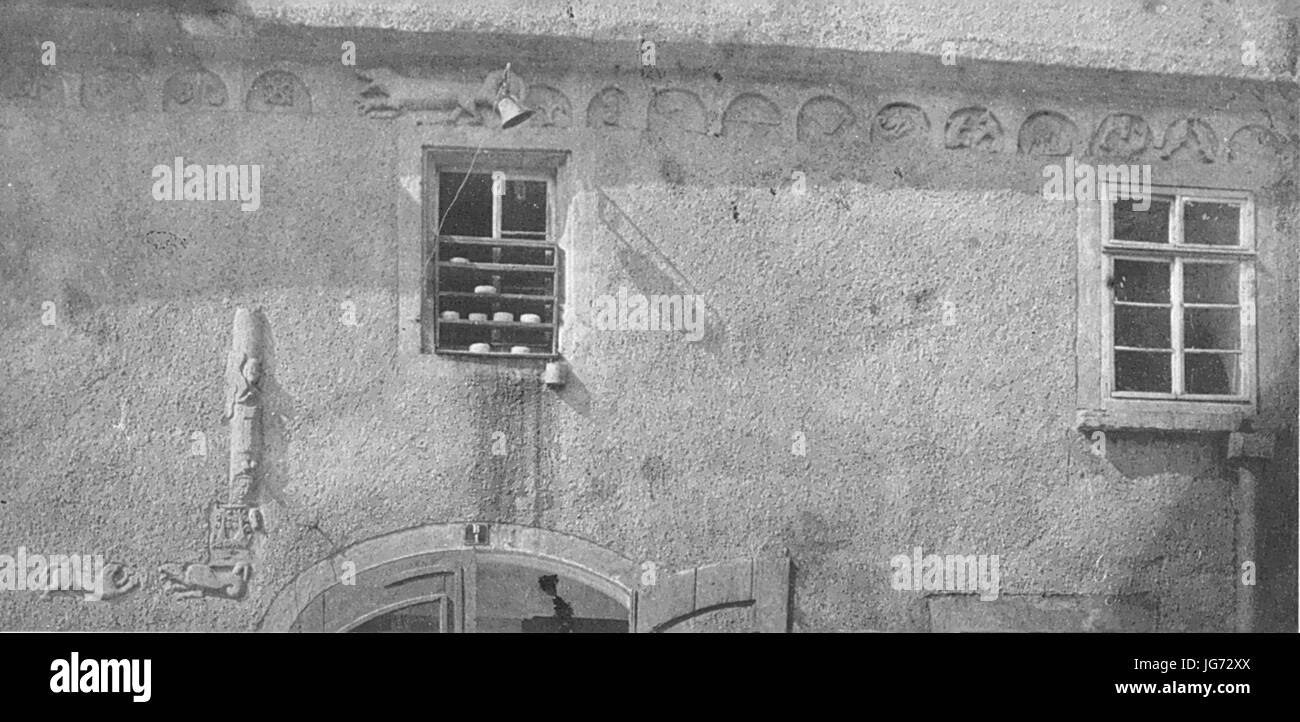 Schwärzloch Détails romanische Banque D'Images