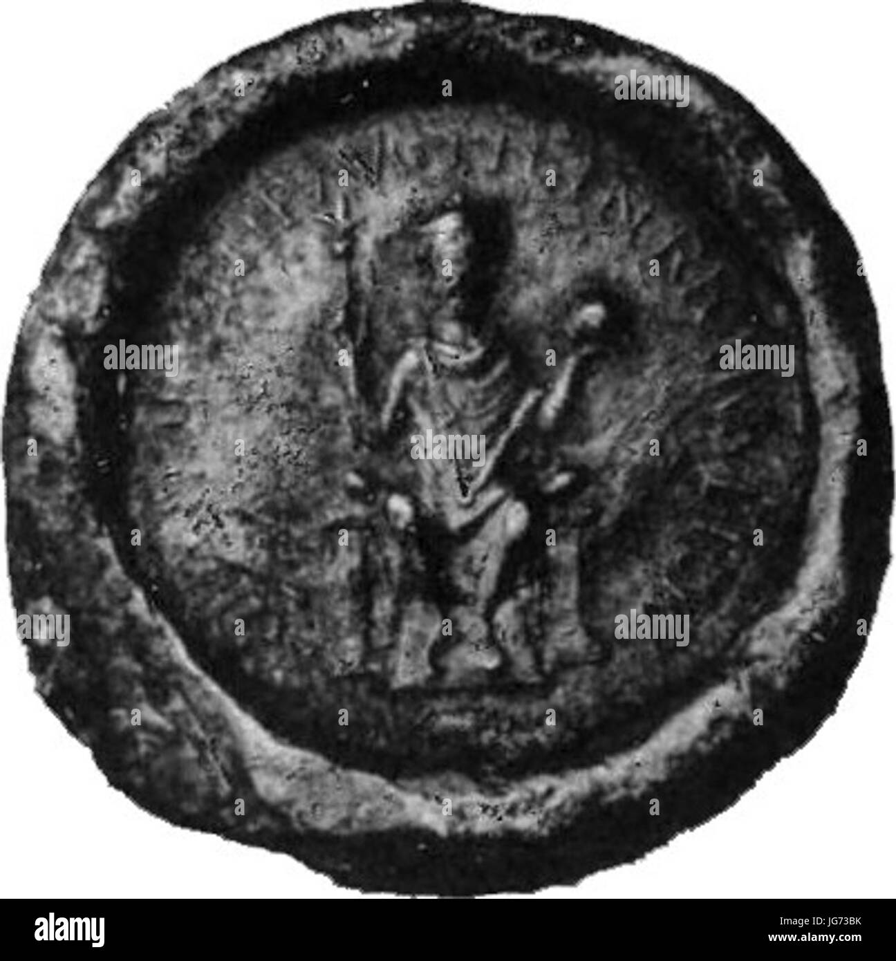 Sceau de l'Empereur Henry II Banque D'Images