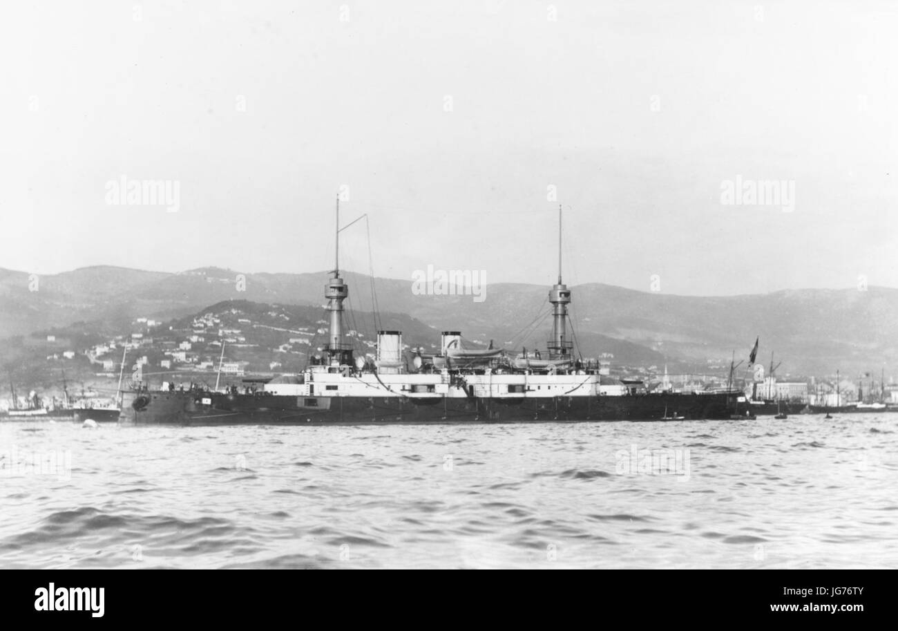 SMS Kaiserin und Königin Maria Theresia NH 88934 Banque D'Images