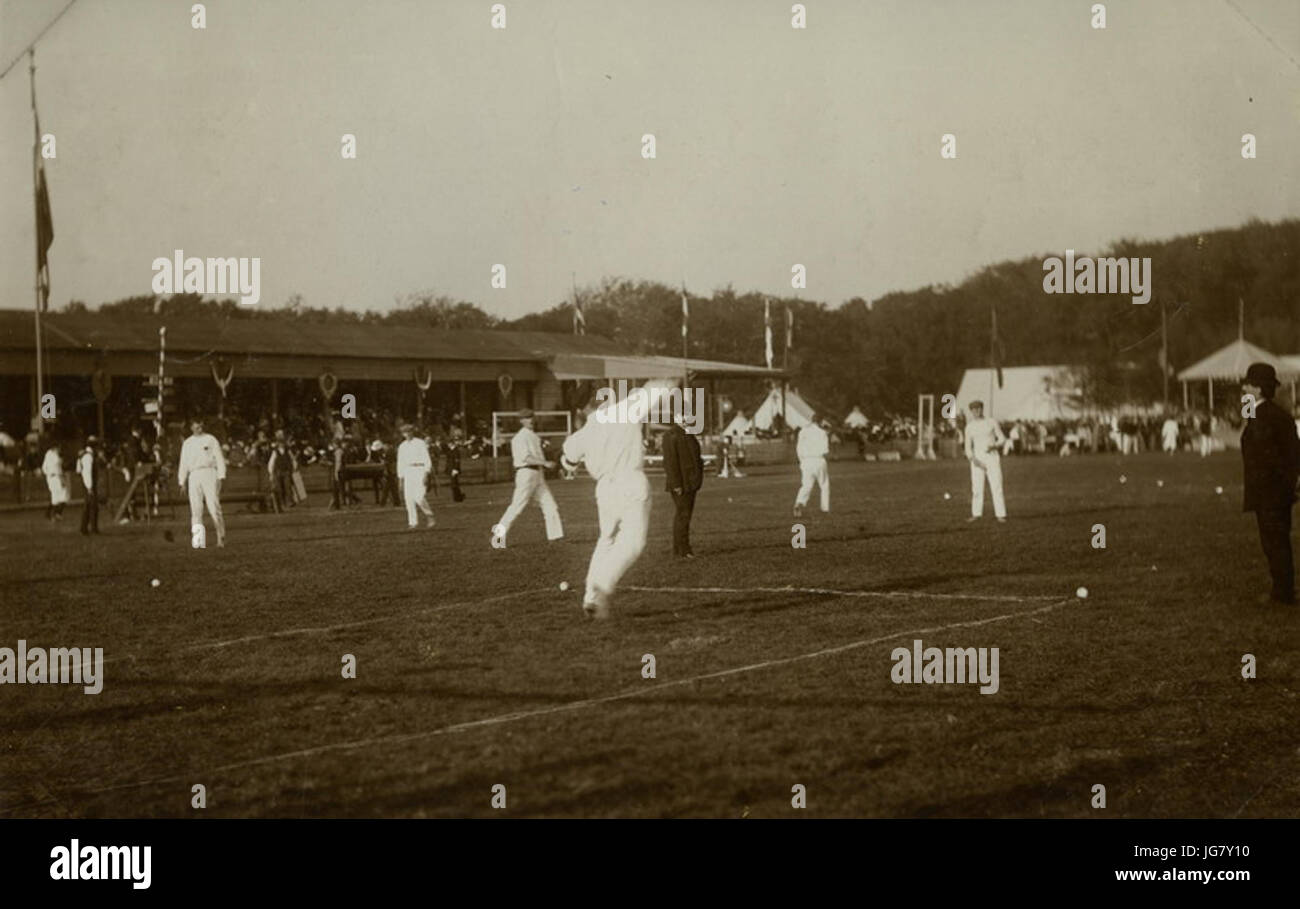 Uit een foto-album a rencontré 57 visuels van de Tweede Nationale Sportdagen van 26 - F42538 - KNBLO Banque D'Images