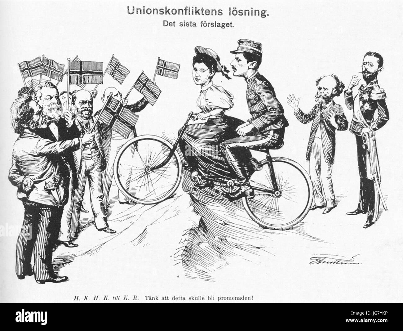 Unionskonfliktens lösning Banque D'Images