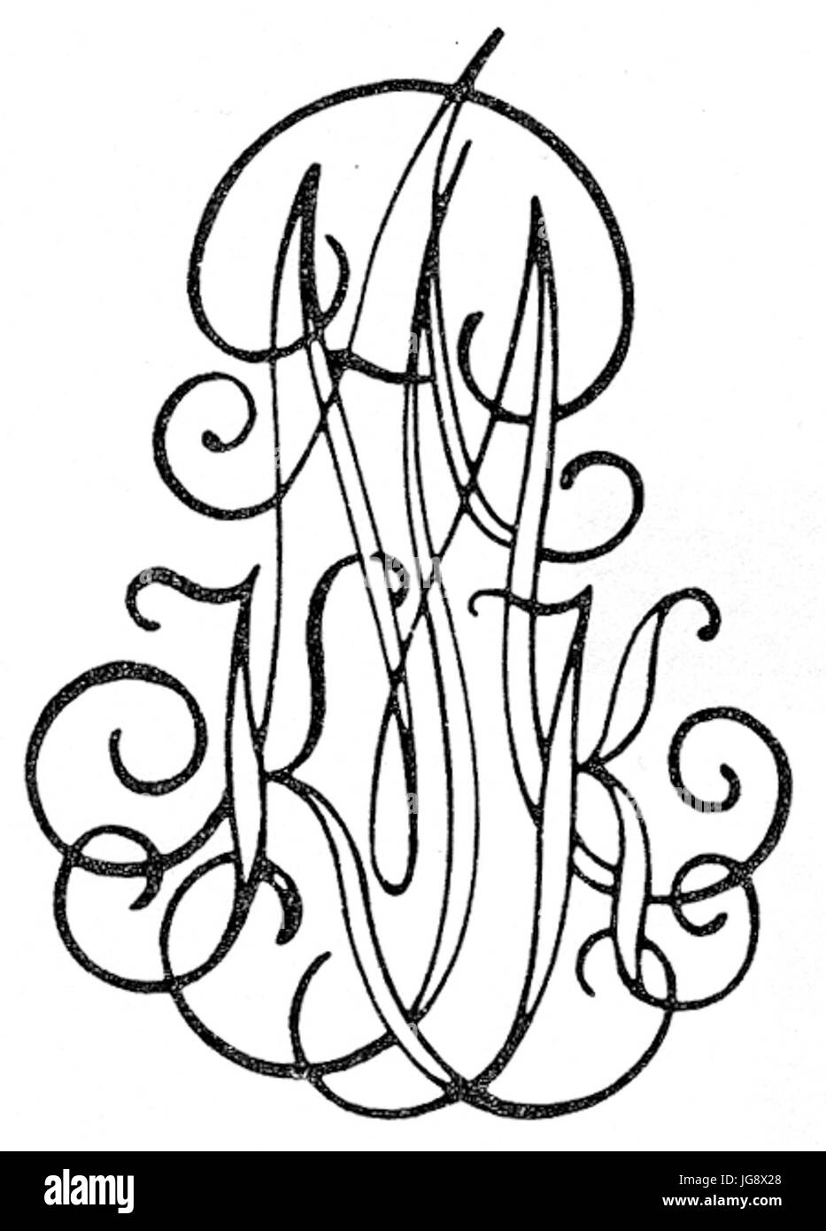 Sgyőr DiäB3MKA filigrane Banque D'Images