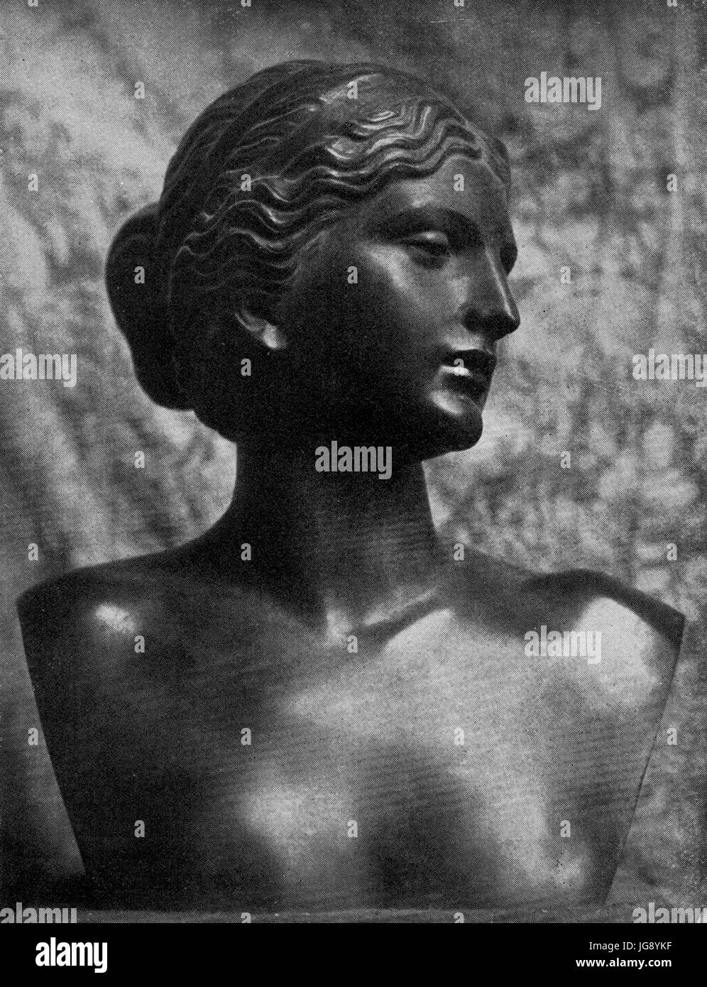 Wilhelm Wandschneider Büste Aphrodite 1908 Banque D'Images