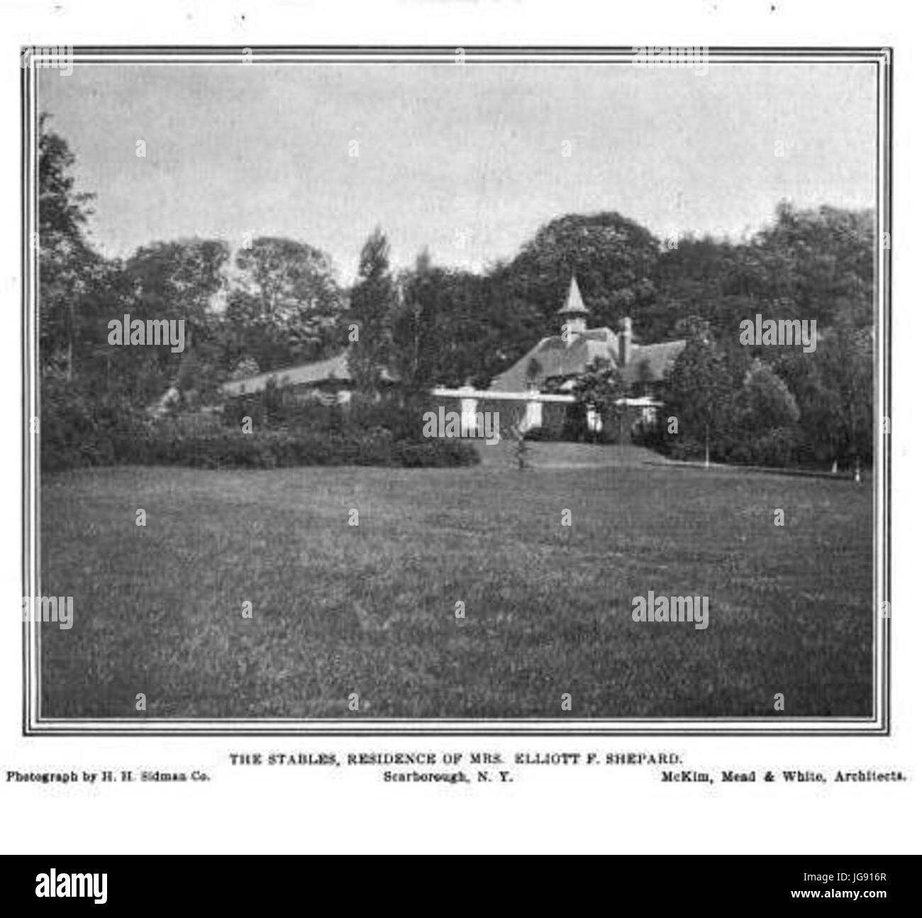À Briarcliff Manor 281129 Woodlea Banque D'Images