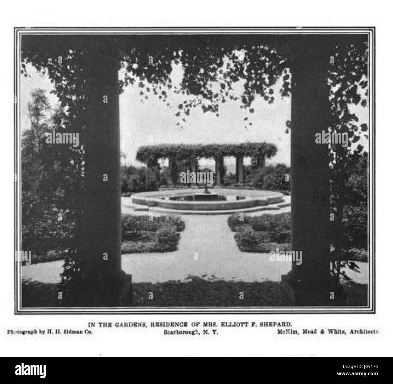 À Briarcliff Manor 282029 Woodlea Banque D'Images