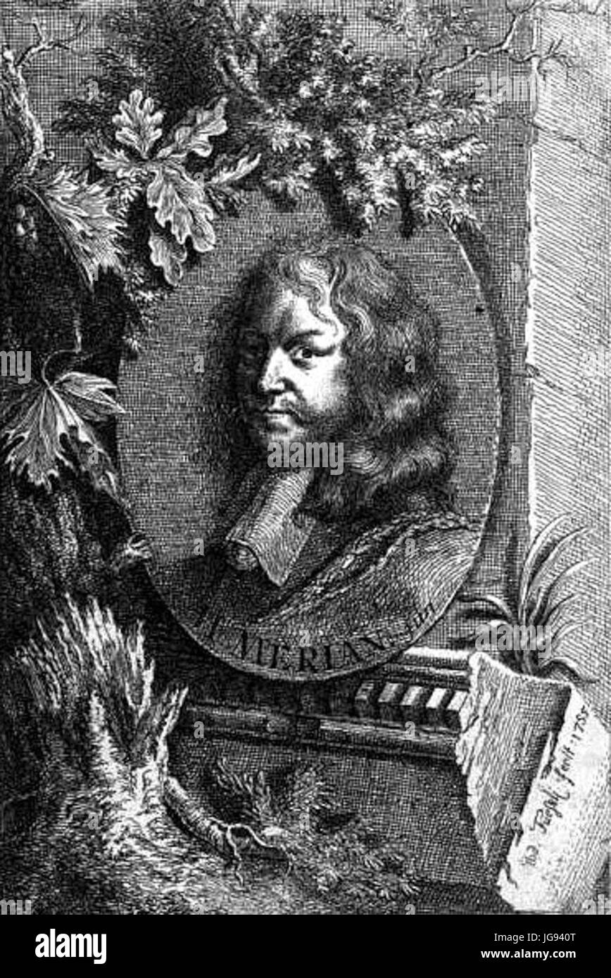 Matthá3A4us Merian d. J. Banque D'Images