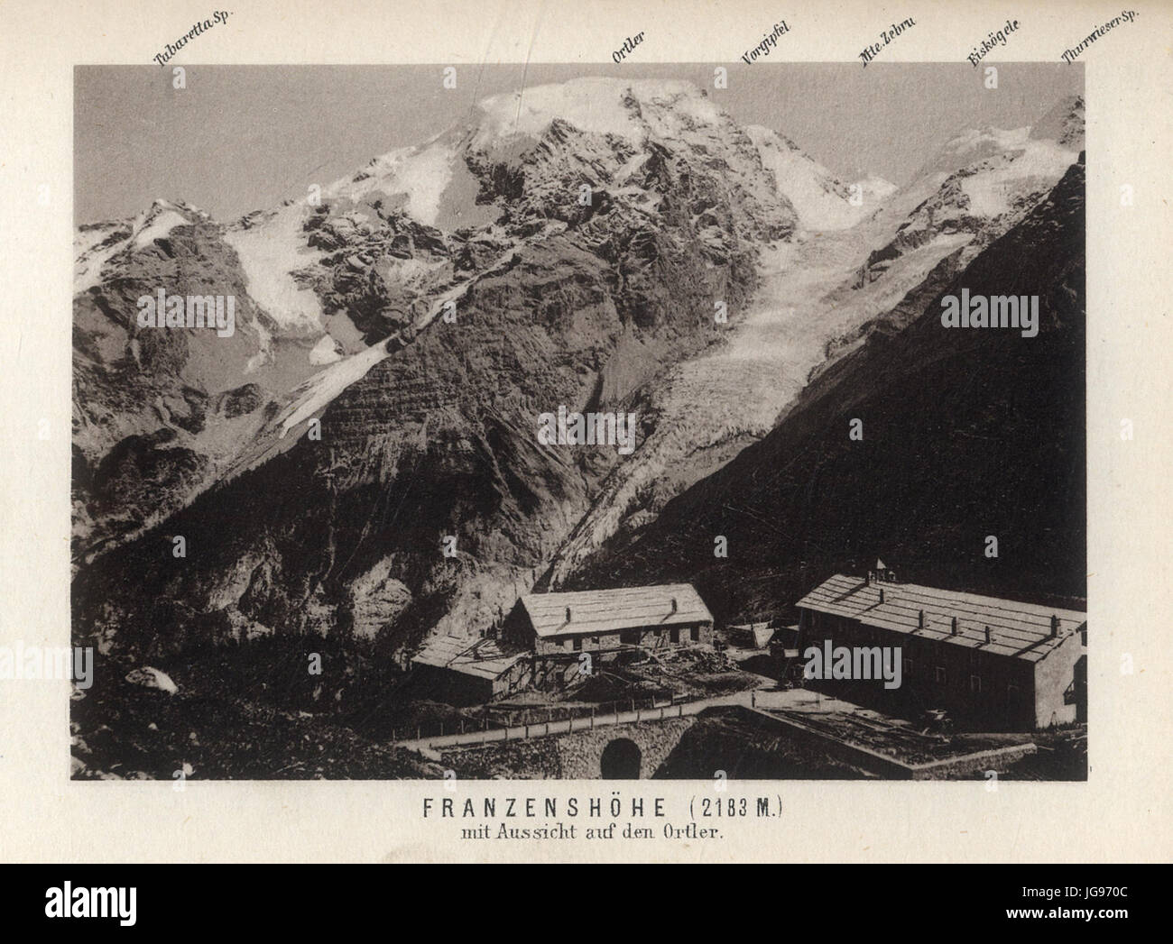 Meurer Ortler Franzenshöhe Banque D'Images