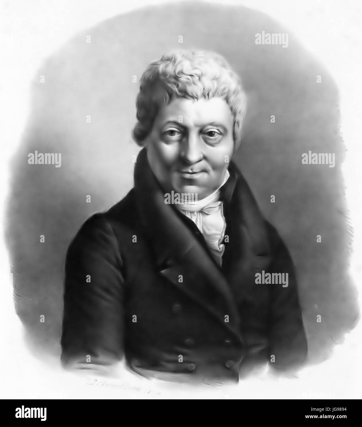 Michiel Versteegh, après Eugène Joseph Verboeckhoeven Banque D'Images