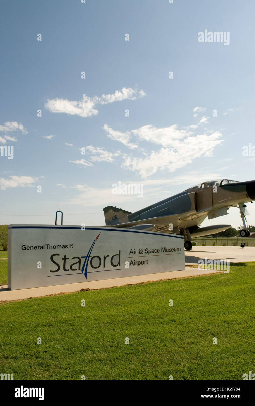 Stafford Air & Space Museum Weatherford Delaware USA Airport Banque D'Images