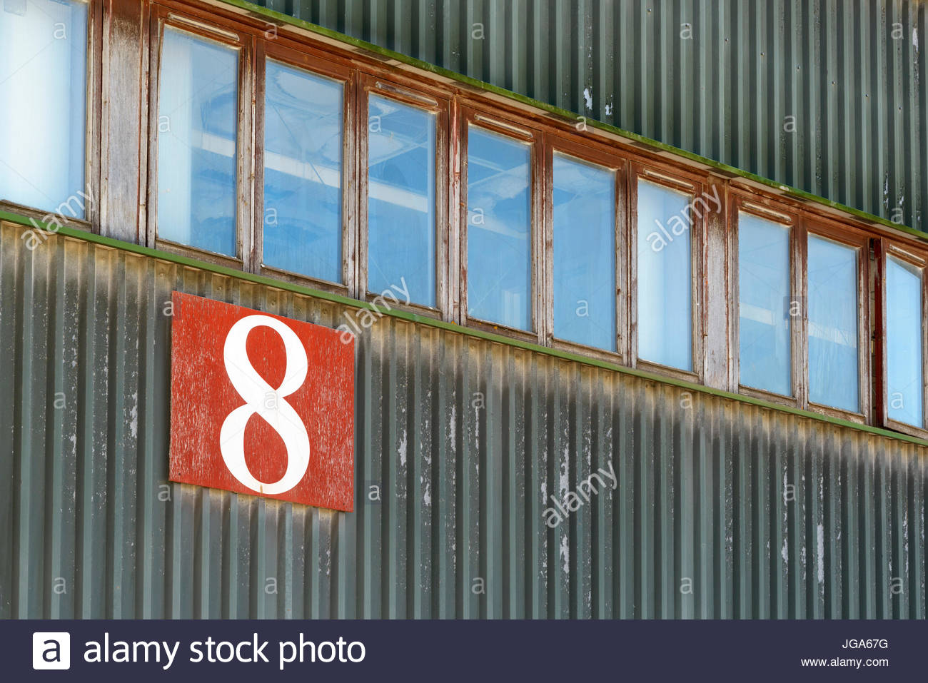 Ancien entrepôt signe, Dorchester, Dorset Angleterre Grande-bretagne Banque D'Images