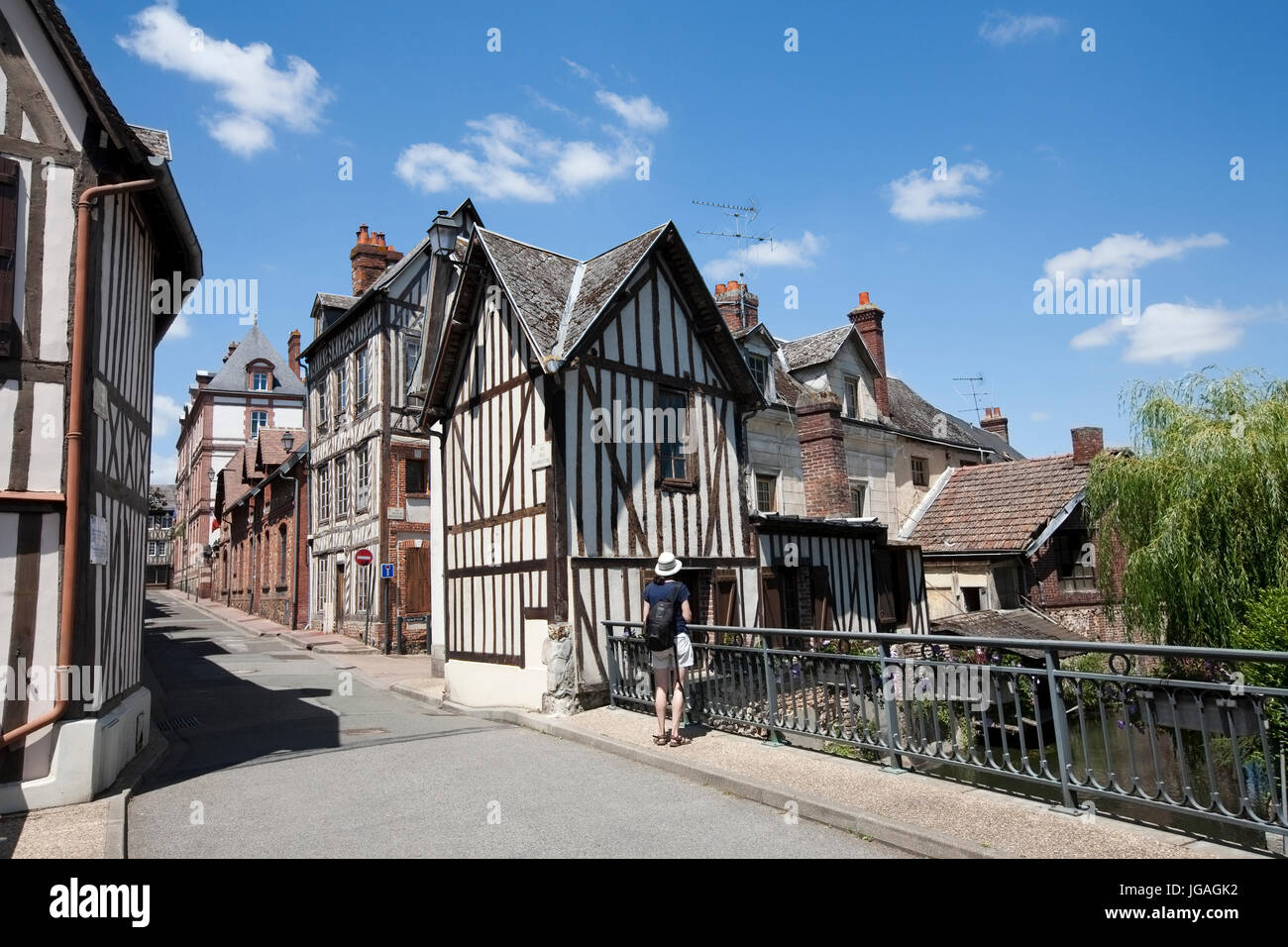 Bernay Normandie France Photo Stock - Alamy