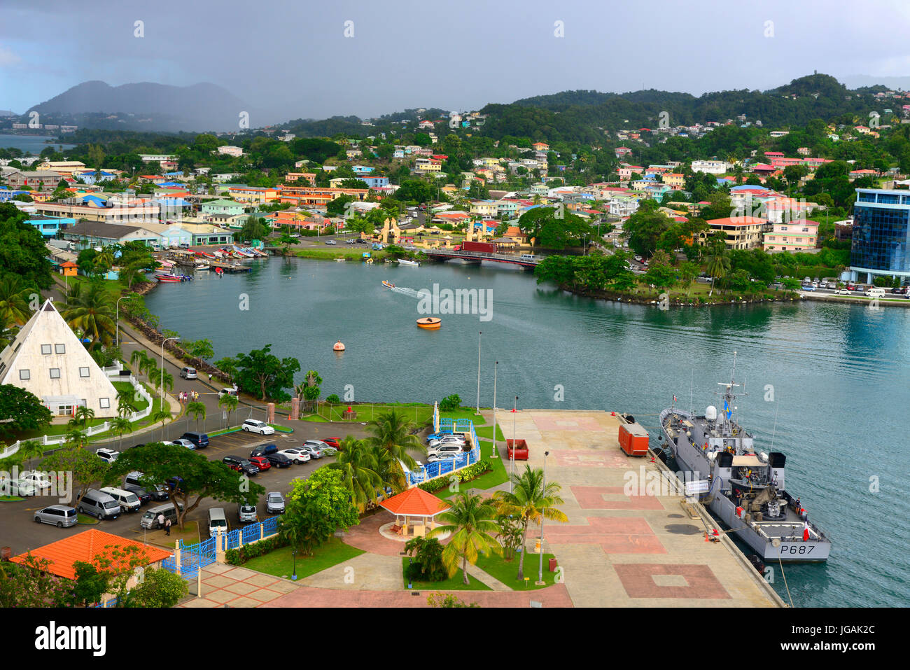 Bridgetown Barbade Bethsabée Caraïbes du Sud croisière Celebrity Cruise line Banque D'Images