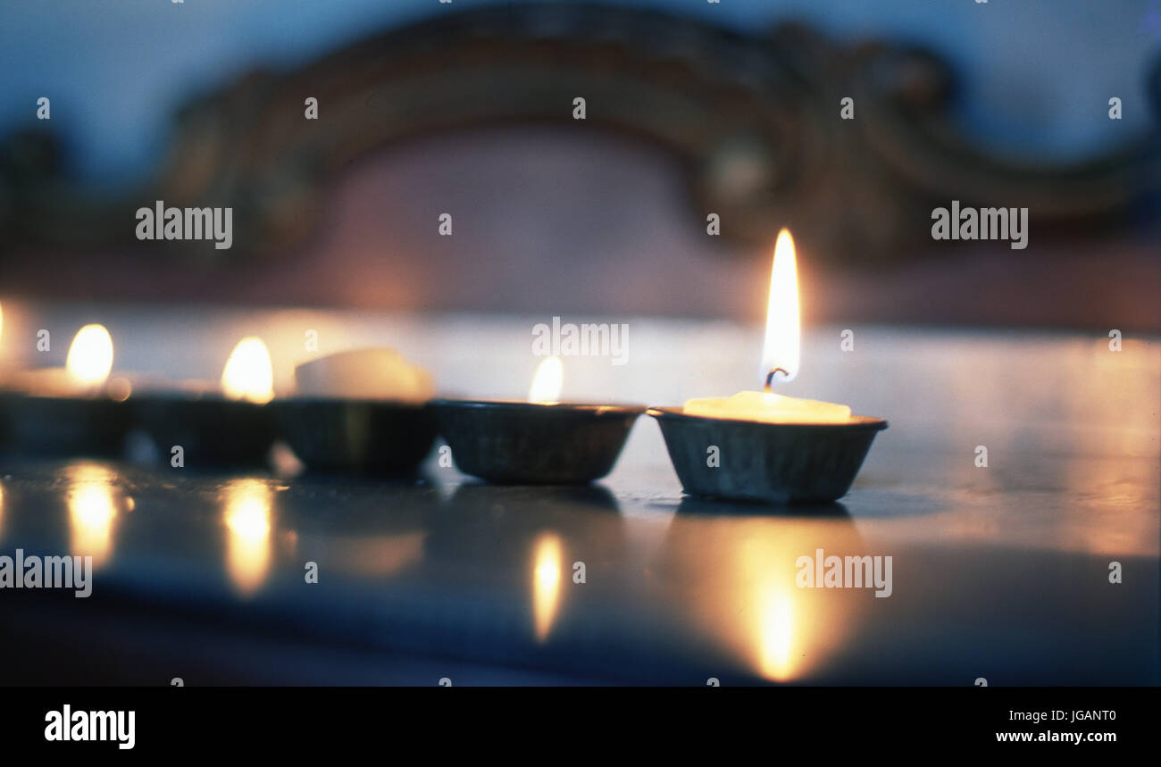 Veilleuses Banque D'Images