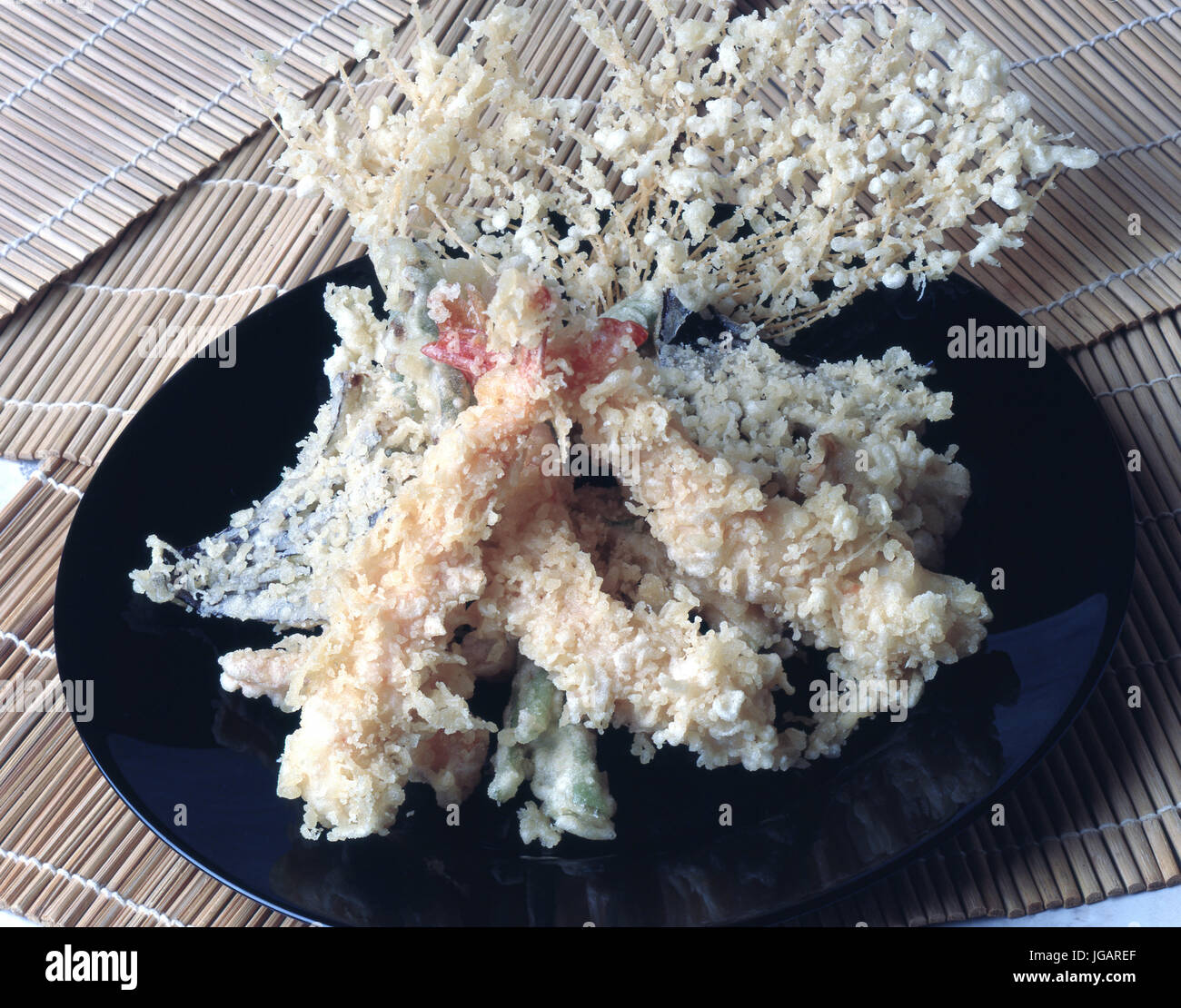 La nourriture japonaise typique Banque D'Images