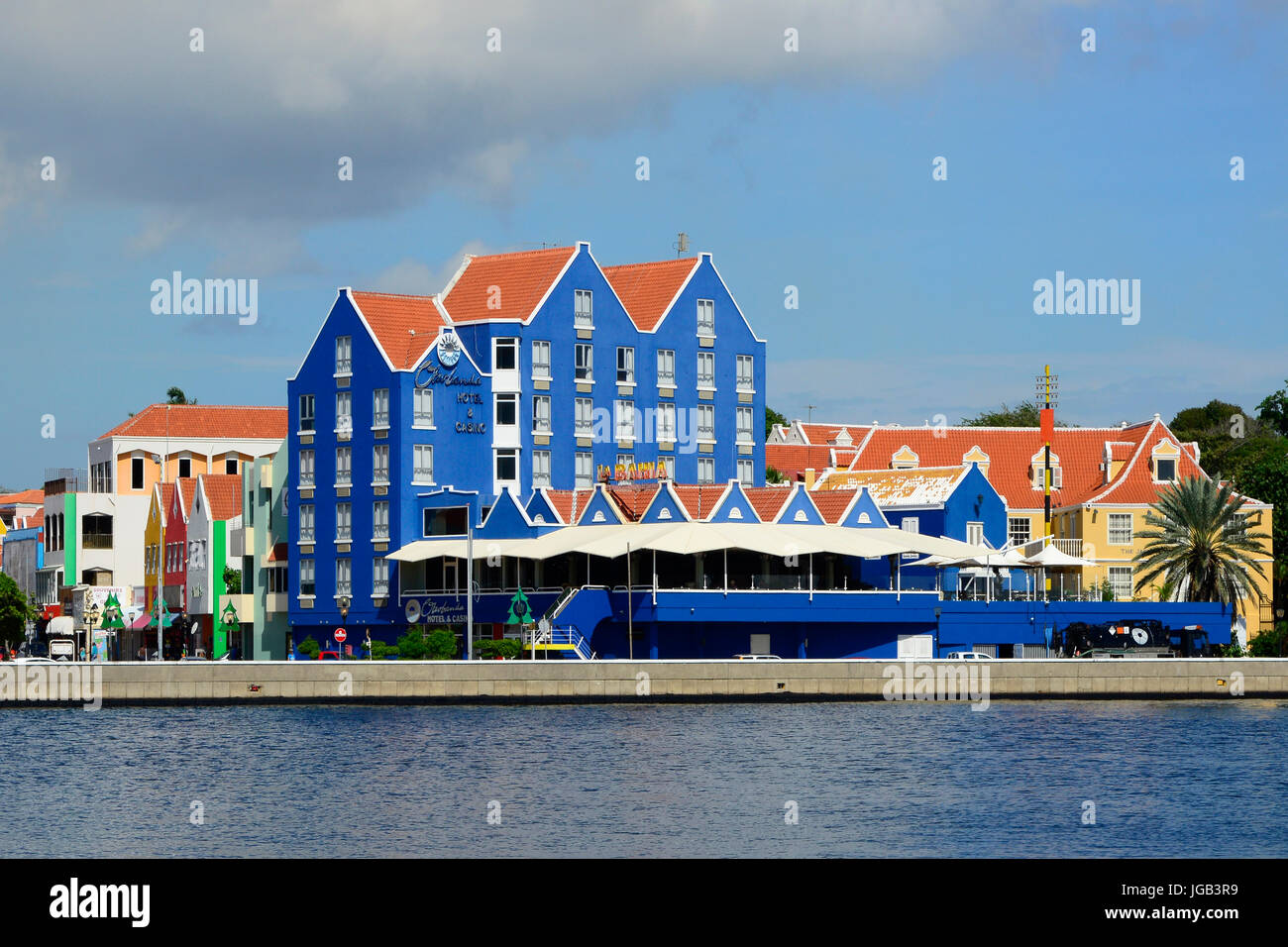 Willemstad Curacao Netherlands Antilles Caraïbes du Sud Croisière de l'île de Miami (Floride) Banque D'Images