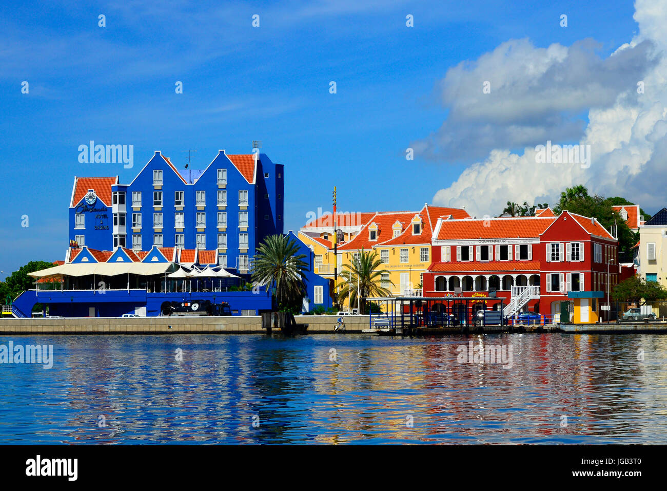 Willemstad Curacao Netherlands Antilles Caraïbes du Sud Croisière de l'île de Miami (Floride) Banque D'Images