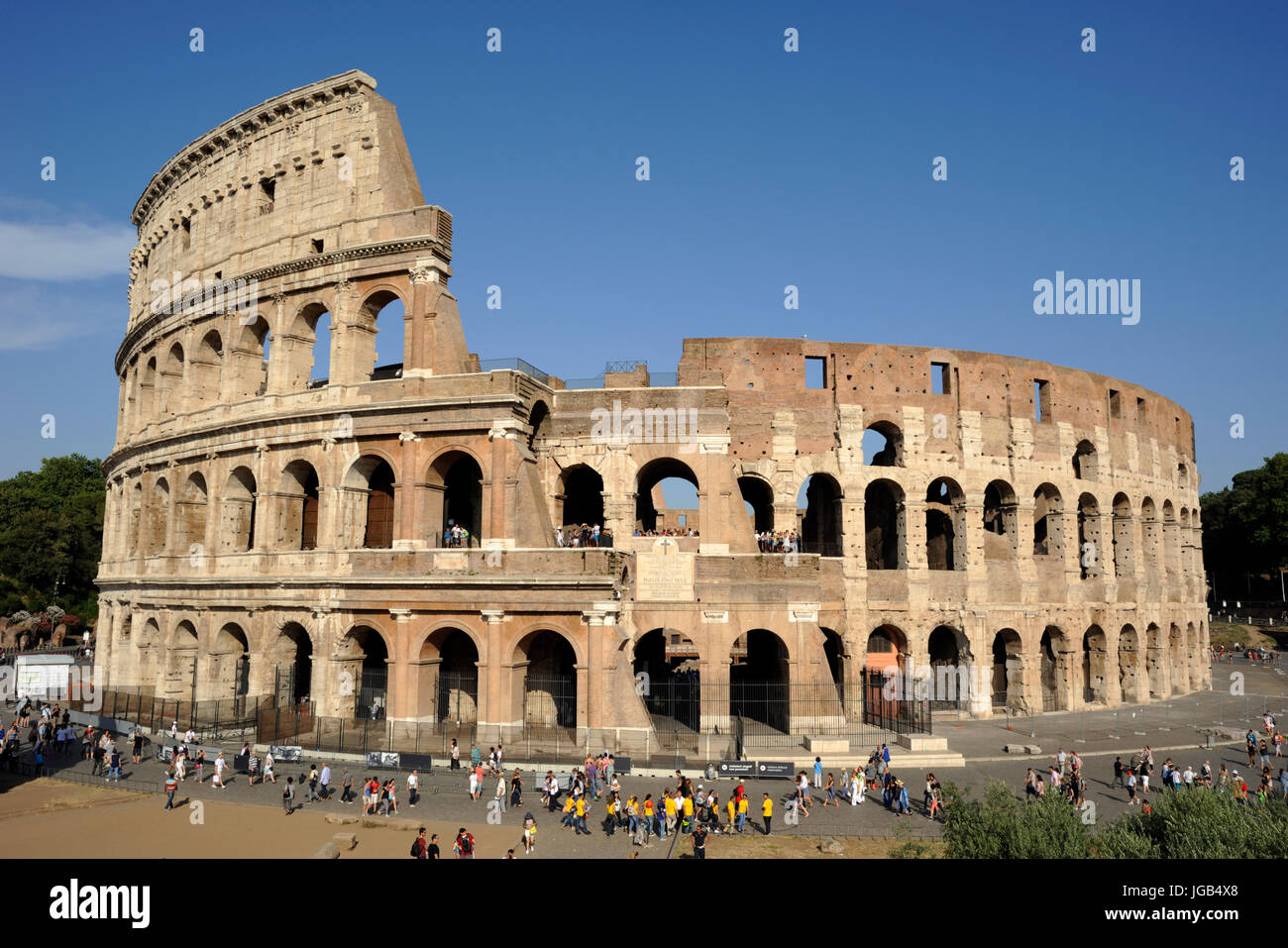 Italie, Rome, Colosseum Banque D'Images