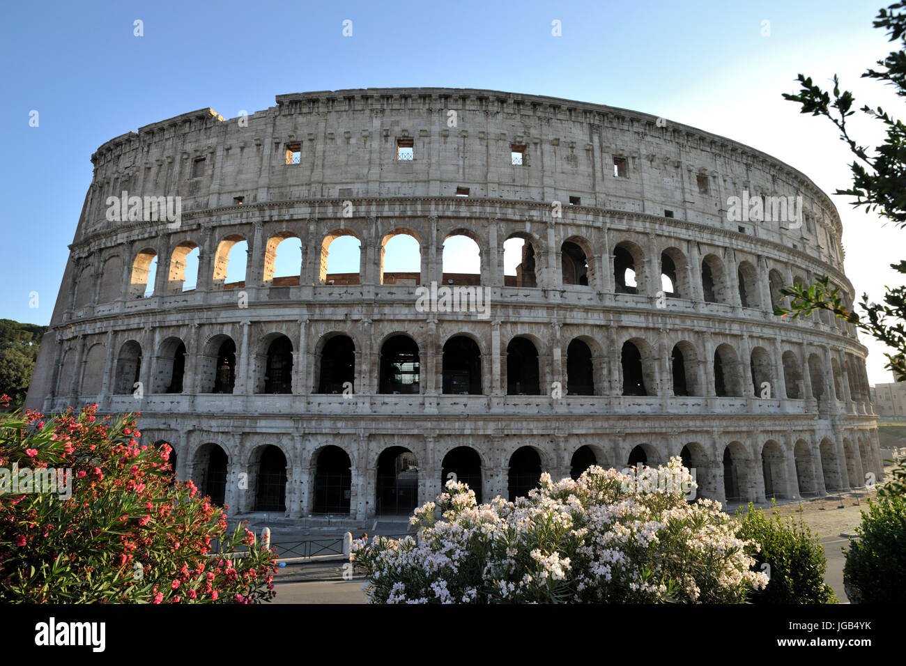 Italie, Rome, Colosseum Banque D'Images