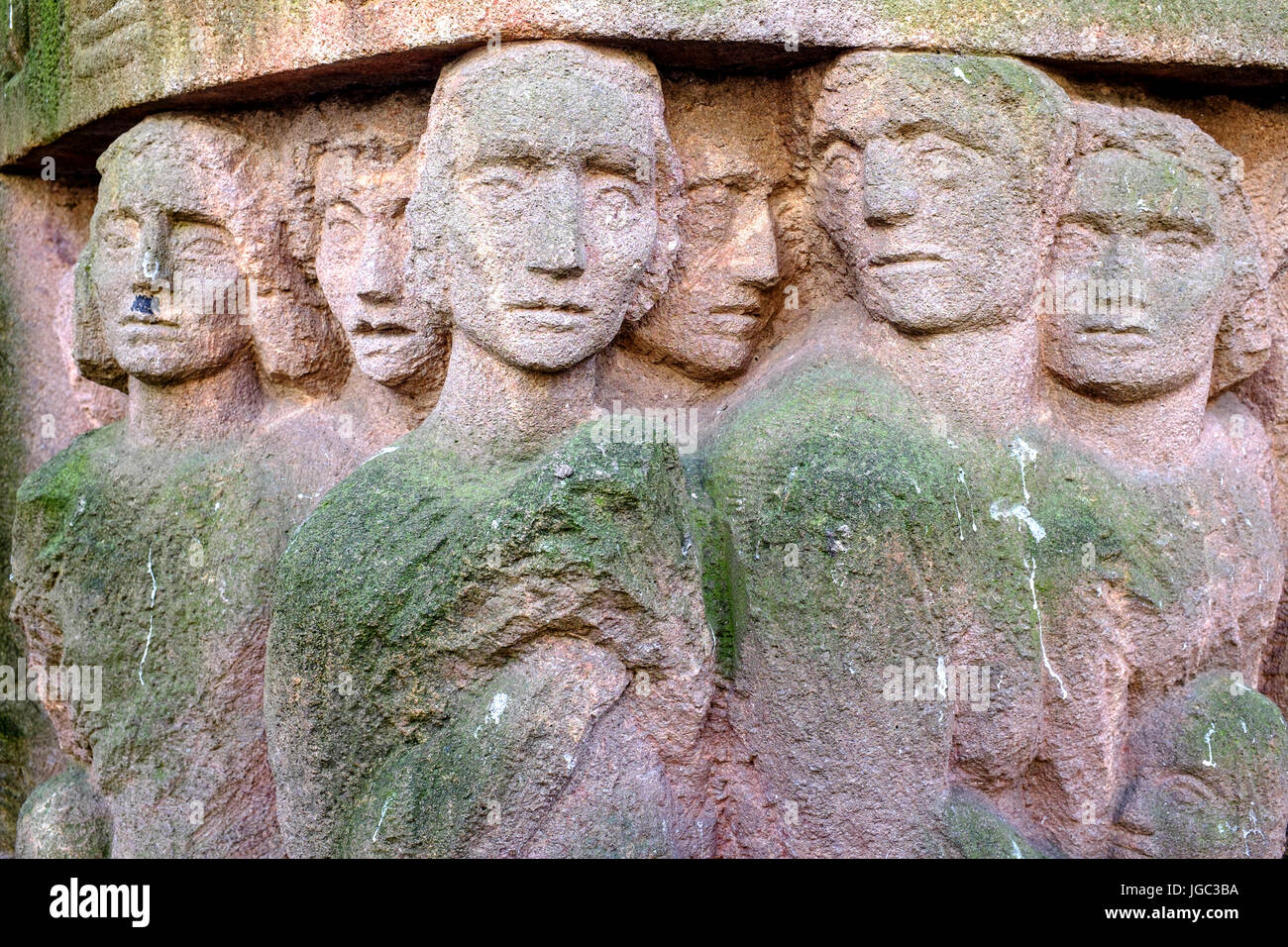 Sculpture d'Ingeborg Hunzinger, Rosenstrasse, Berlin Banque D'Images