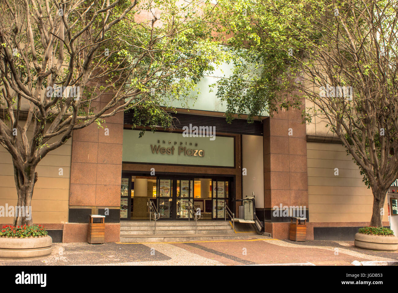 Centre commercial West Plaza, 25.01.2016, Capital, Sumaré, Água Branca, Sao Paulo, Brésil. Banque D'Images