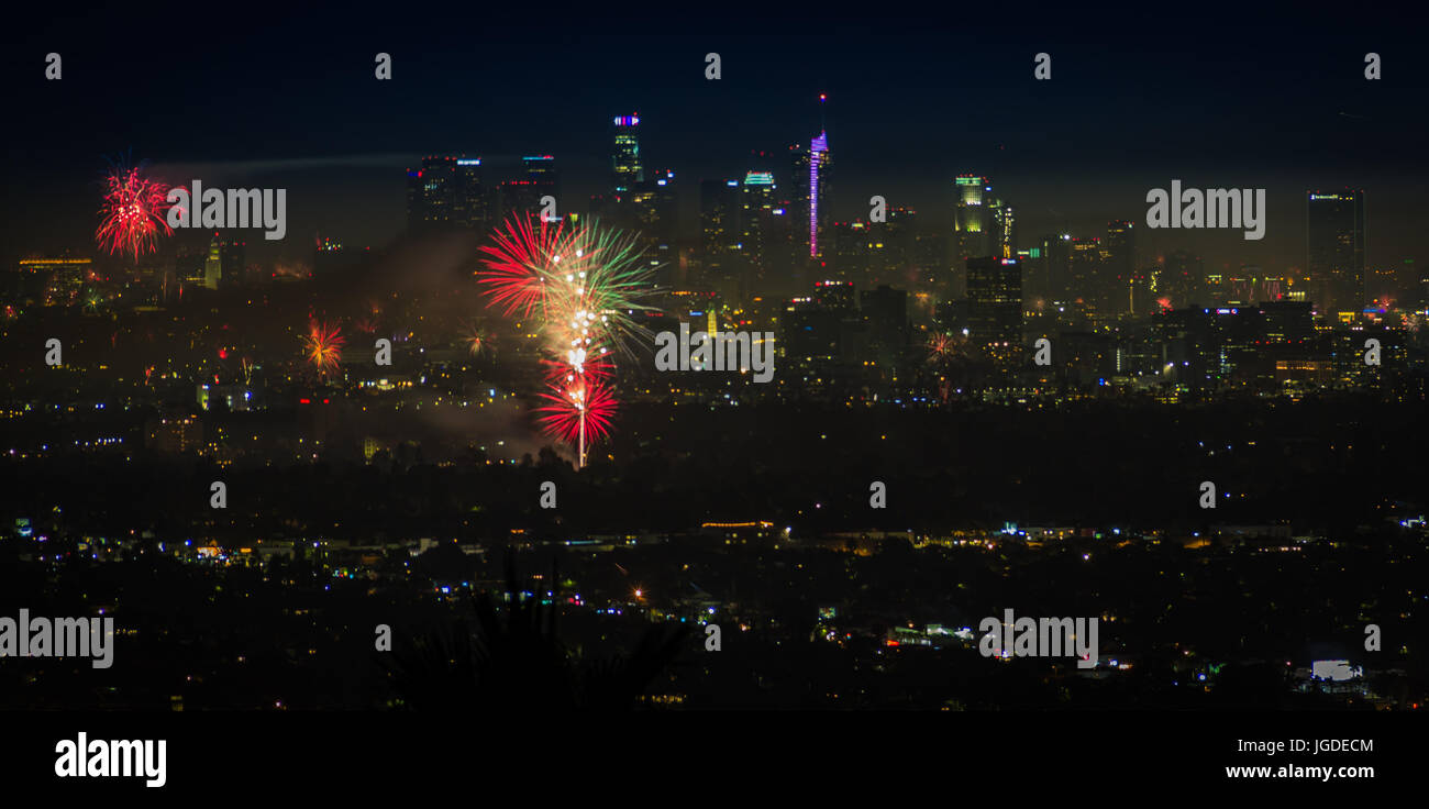 Le 4 juillet 2017 Los Angeles Banque D'Images