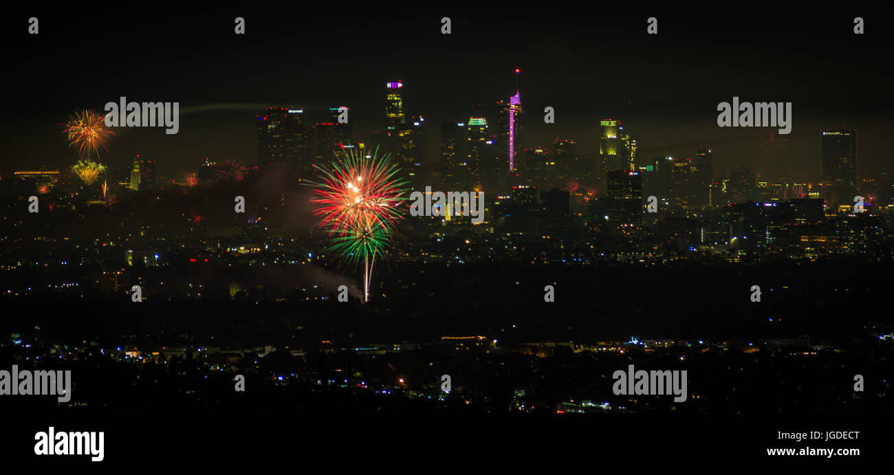 Le 4 juillet 2017 Los Angeles Banque D'Images