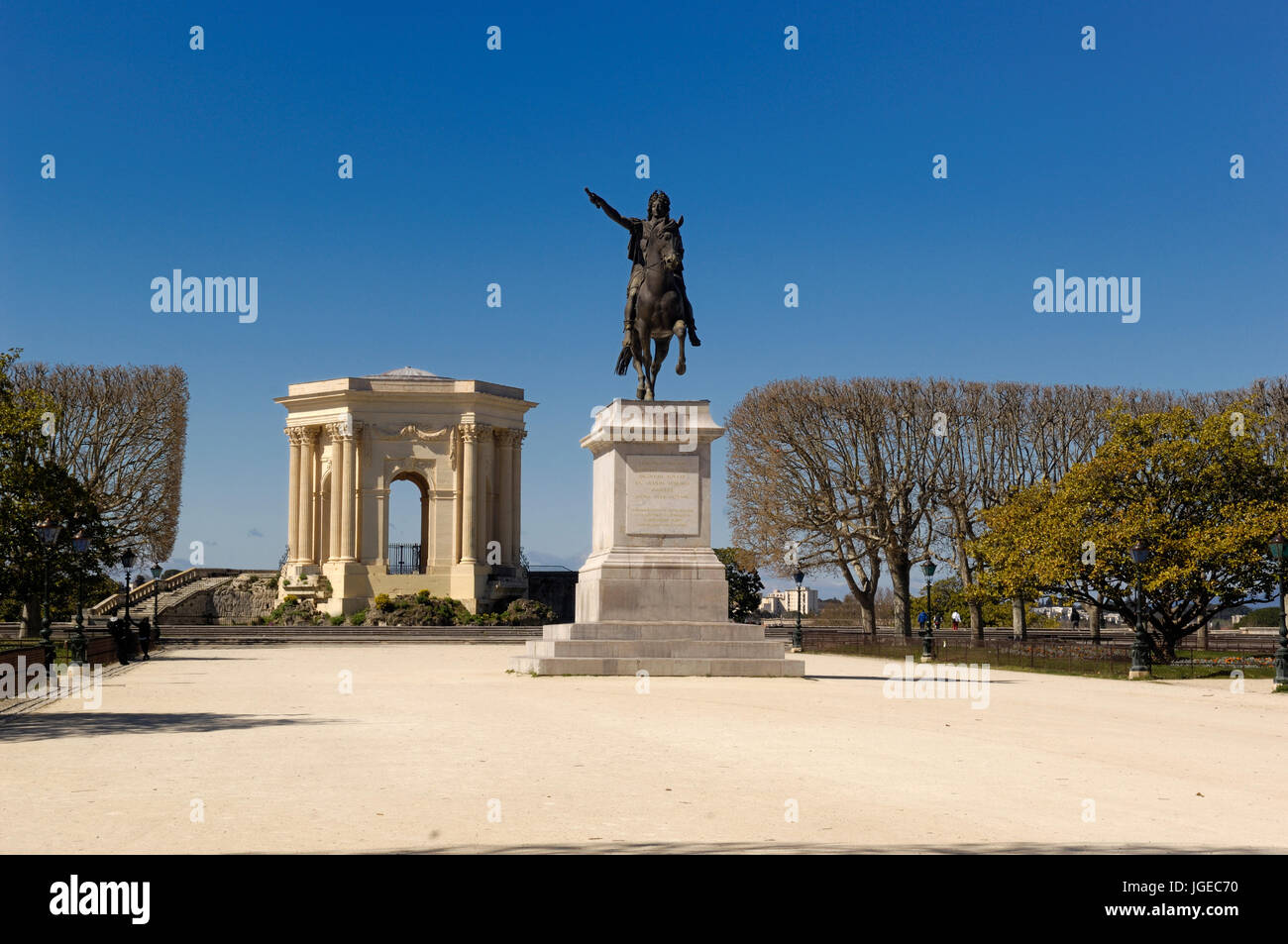Jardin de peyrou Banque de photographies et d’images à haute résolution