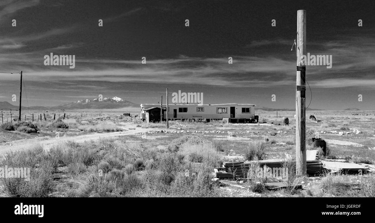 Navajo Land. Près de Flagstaff. De l'Arizona. Banque D'Images