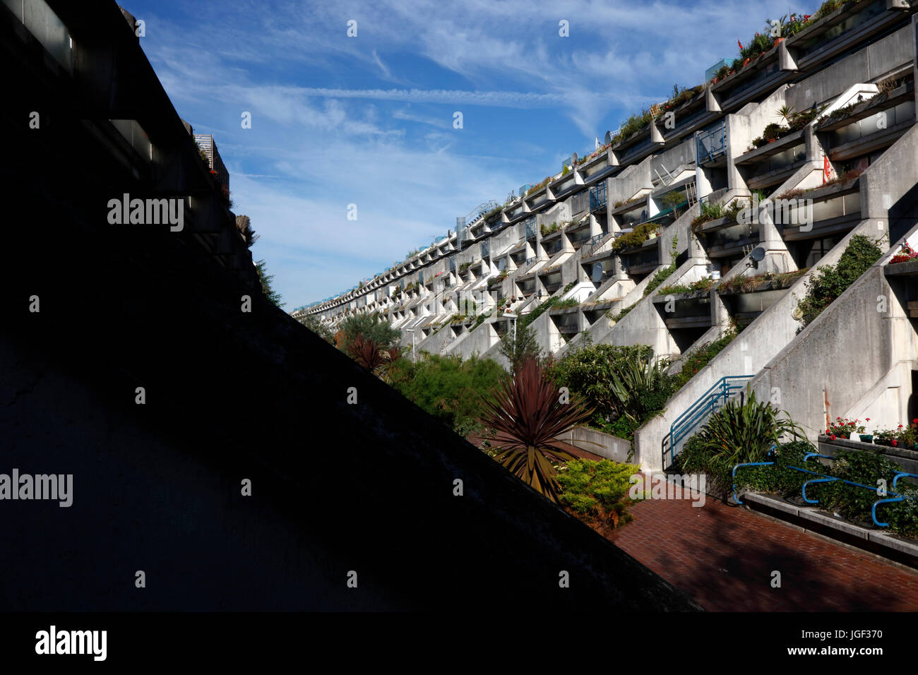 Rowley, Alexandra Road Estate, St John's Wood, Londres, UK Banque D'Images