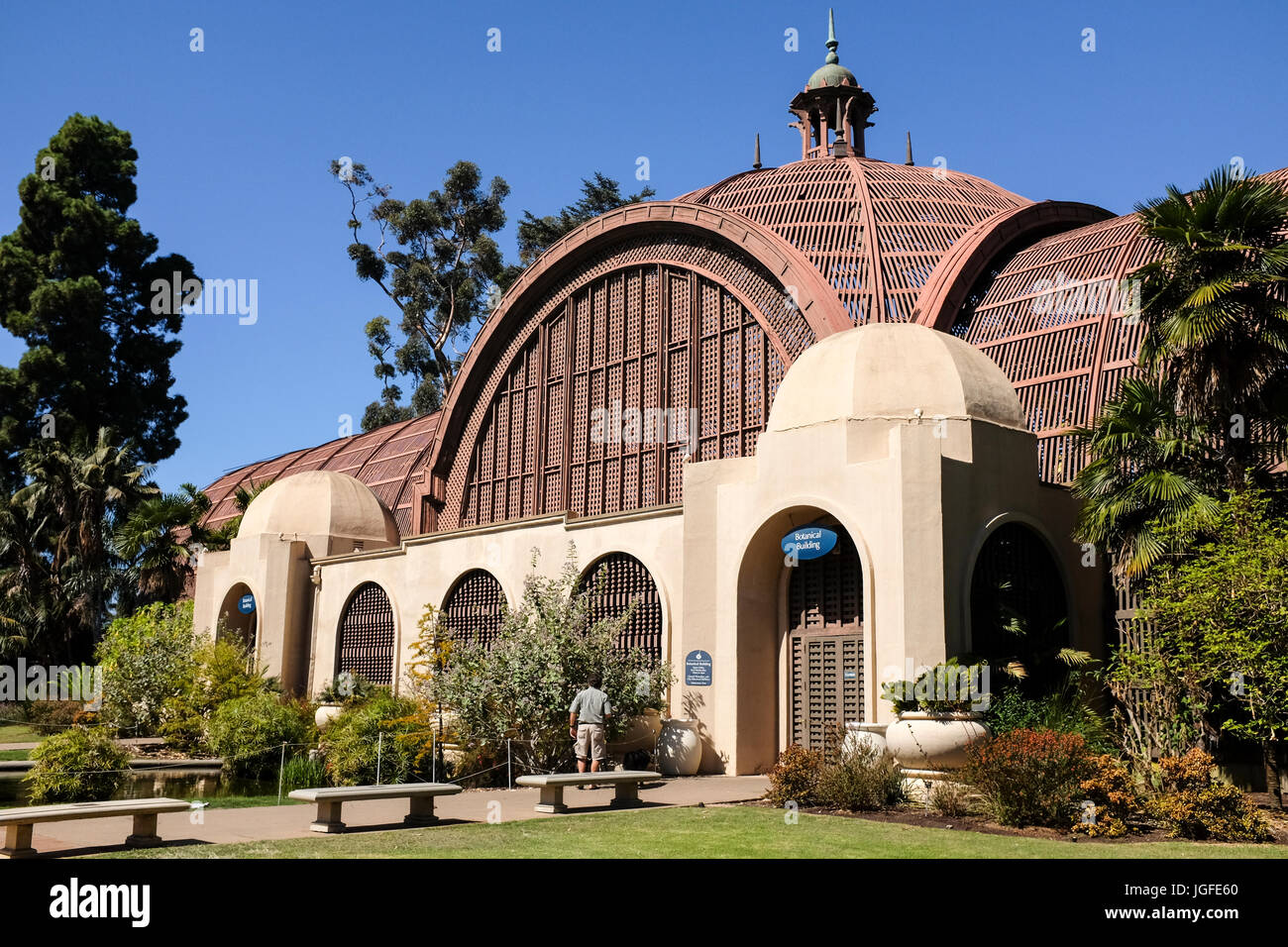 Le Jardin botanique, le Balboa Park, San Diego, Californie Banque D'Images